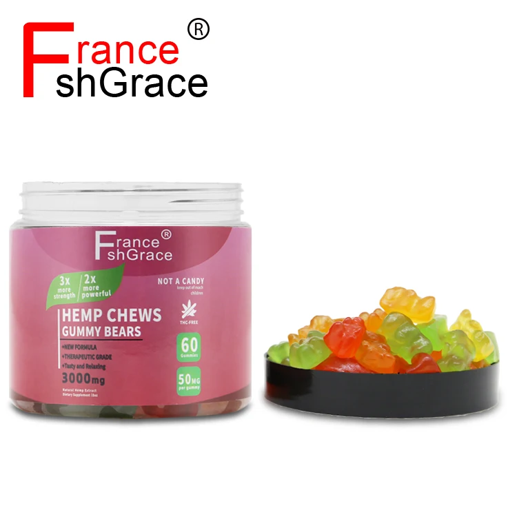ナチュラルプレミアム麻gummiesキャンディーcbd麻グミ エッセンシャルオイル Aliexpress