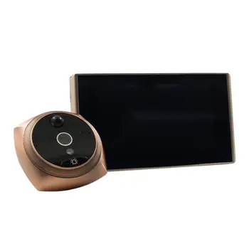 

4.3 inch high-definition visual doorbell smart cat-eye security camera monitor infrared night vision probe