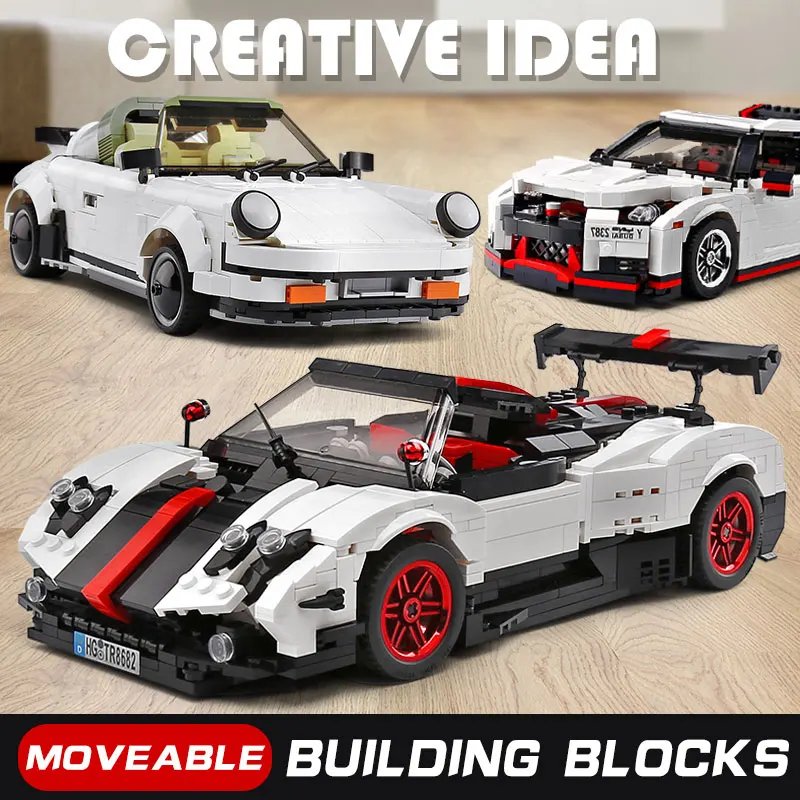 13103, 13014, 13105, Moc Technic, спортивные скоростные машинки, игрушки, строительные блоки, наборы кирпичей, модели, игрушки для детей, рождественский подарок