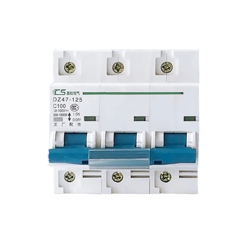 DC 12-100 в 63A 80A 100A 125A мини-выключатель 1p 2p 3p 4p выключатель питания MCB воздушный выключатель