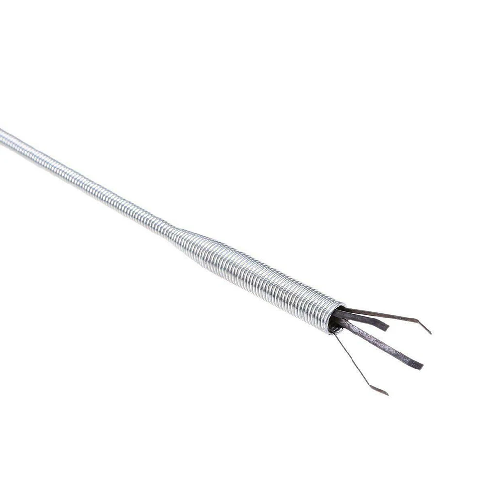 60CM Bendable Sink Cleaning Hook Sewer Dredging Tool Kitchen Spring Pipe Hair Remover Kitchen Useful Home Cleaning kitchen Tool