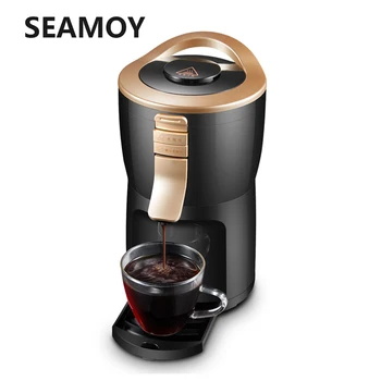 

2019 Fully Automatic American Coffee Machine Maker Grinder Household Portable Small Grinding Coffee, Bean Powder, Tea 110V 220V