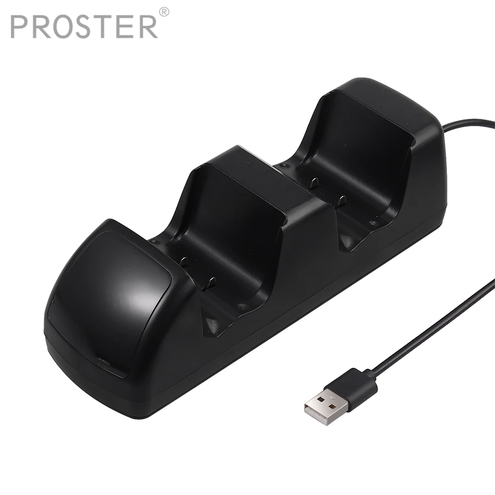 Proster для док-станции зарядки для Xbox One контроллер для док-станции 2 батареи USB