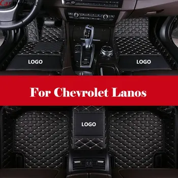 

Artificial Leather Rug Surround Auto Interior Accessories carpet rugs LHD Car Floor Mats For Chevrolet Lanos