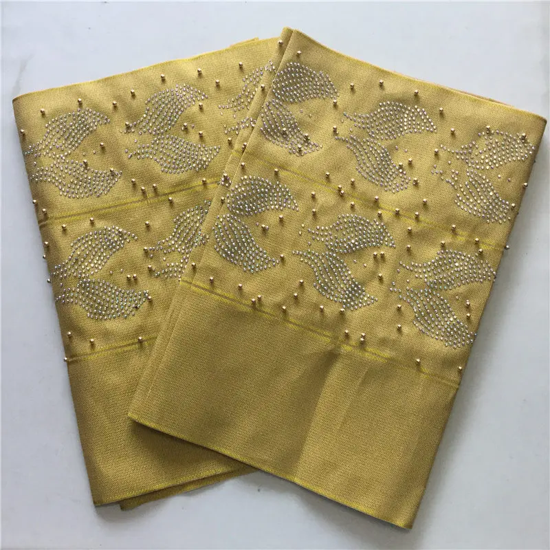 Африканский головной убор ASO OKE с красивыми камнями и бусинами нигерийские дамы геле головной убор обернуть 2 метра Длина для вечерние 30