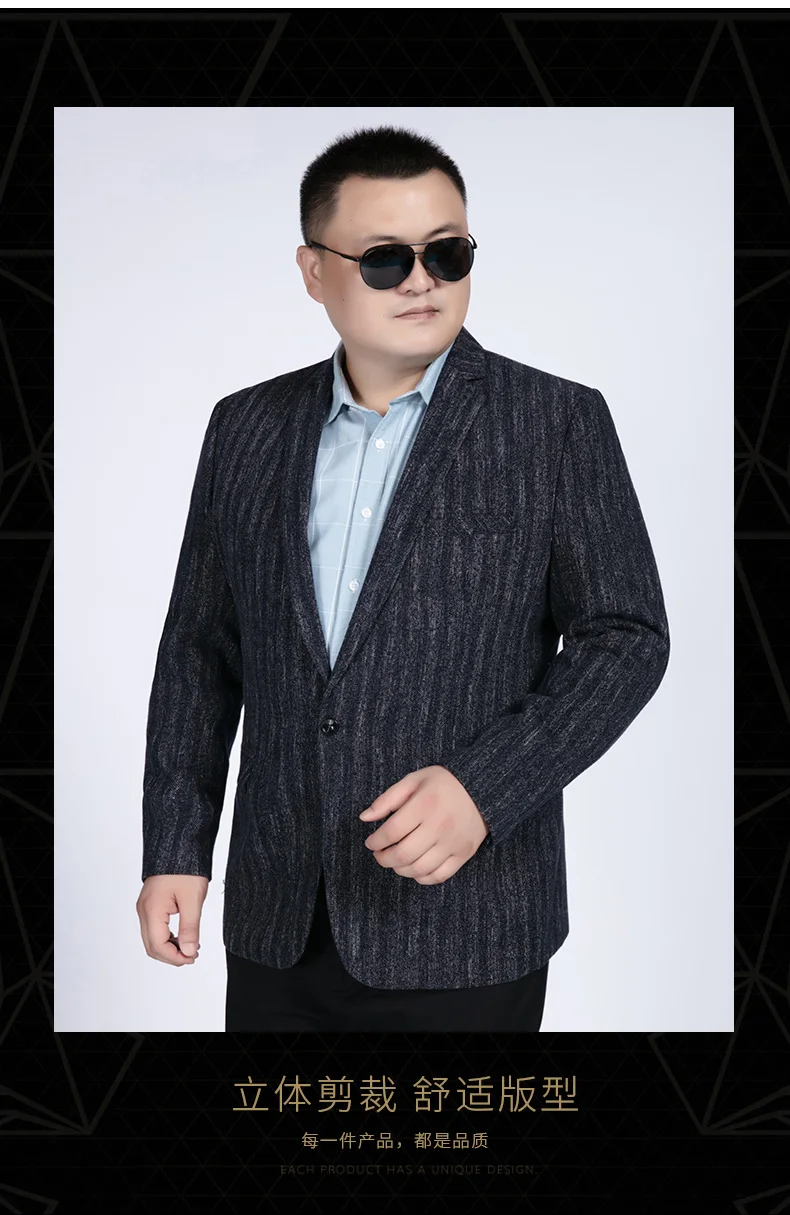 10XL 8X приталенный Повседневный пиджак, хлопковый Мужской Блейзер, пиджак на одной пуговице, мужской пиджак, осень, лоскутное пальто, мужской костюм