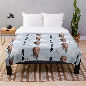 

Pitbull Mr 305 Blanket Wool Flannel Plush Blanket Bedspread For office Sherpa Blanket Couch Quilt Cover Travel