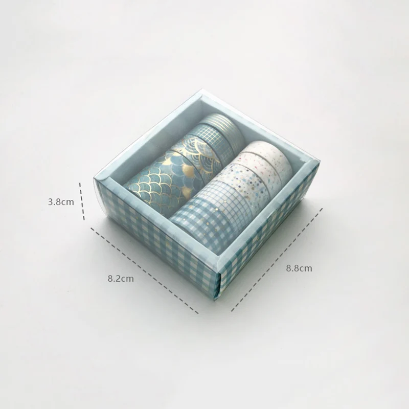 10 Pcs/Set Black Gold Washi Tape Vintage Galaxy Masking Tape Cute Decorative Adhesive Tape Sticker Scrapbooking Diary Stationery - Image 6