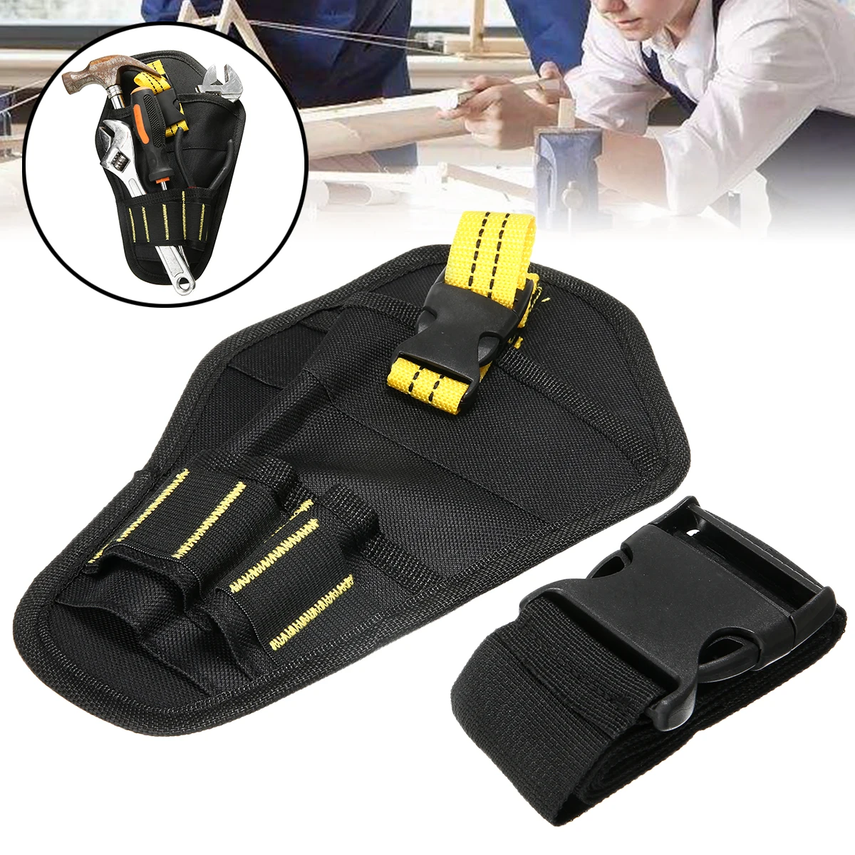 New Multifunctional Tool Bags Electrician Bags Tool Oxford Cloth Pouch Bag Waist Belt Durable Hardware Organizer