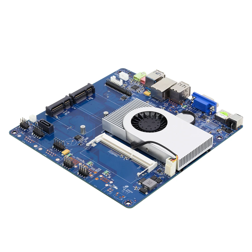 Intel Core i3-4010U мини ПК материнская плата DDR3L mSATA SATA 6* USB VGA HDMI Mini PCIE WiFi Bluetooth Gigabit LAN DC12V 5A 17x17 см