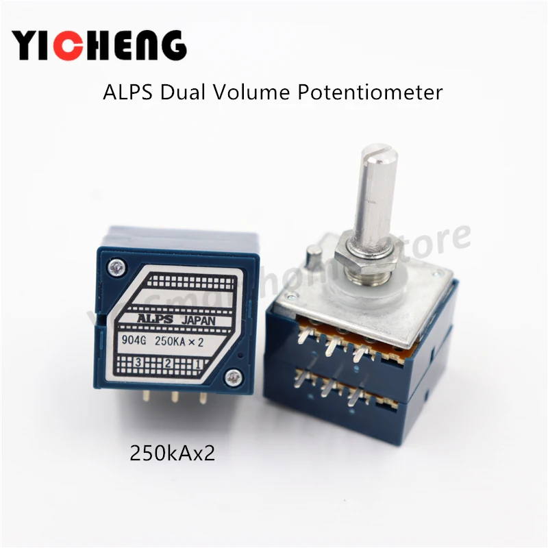 1 個日本 ALPS RK27 タイプ 10K 20K 50K 100K 250K 500K