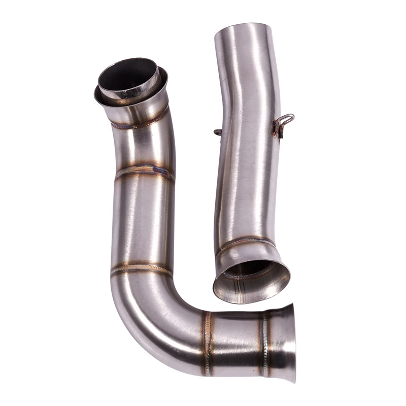 

for 790 DUKE 2018 2019 Slip-On DUKE 790 Catalyst Delete Pipe Motorcycle Cat Catalizador Eliminator Link Pipe Exhaust Escape