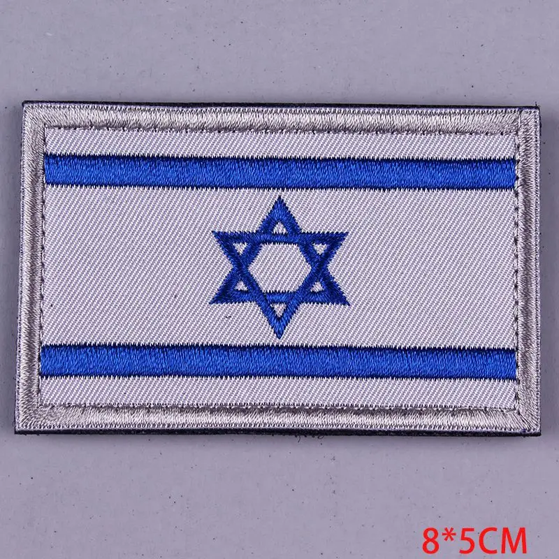 Prajna Hook&Loop Tactical Patches Armband Embroidered Army Badge For Clothing Bag Military Country Flag Hook Loop Applique DIY F - Цвет: 0005