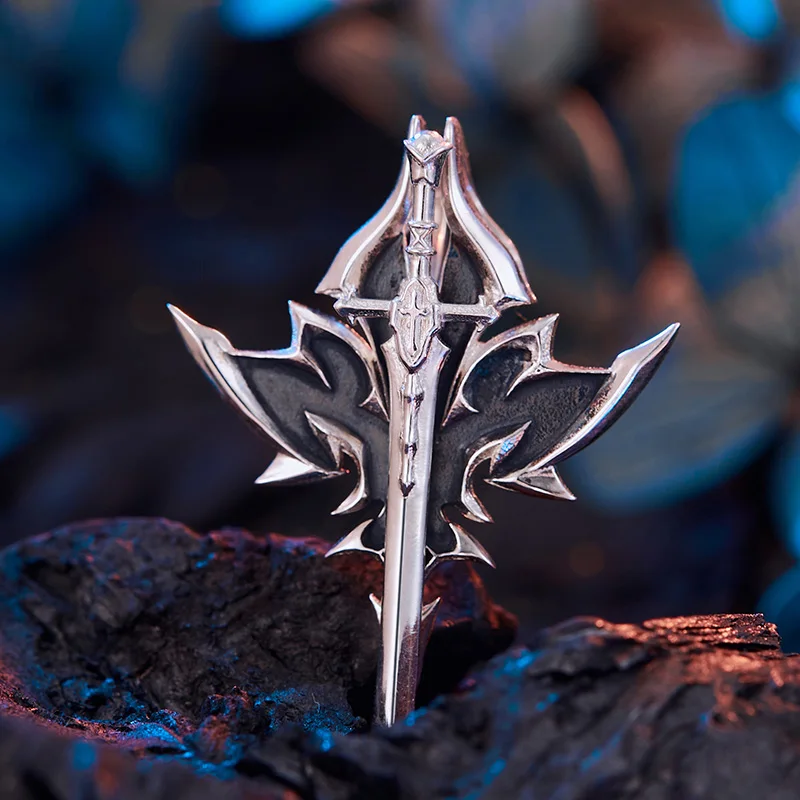 Fate Apocrypha] FGO Pendant Silver 925 Sterling Cross Jewelry