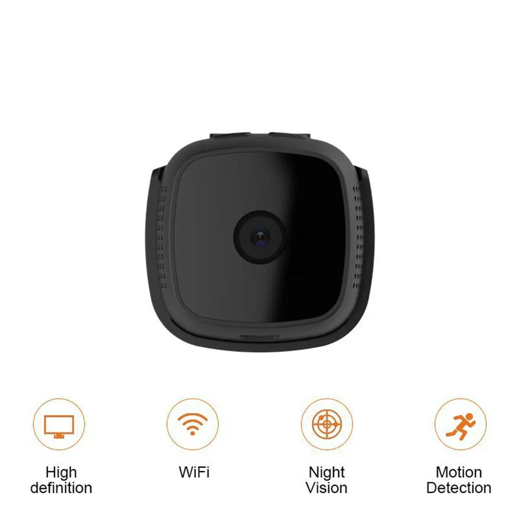 Мини камера Micro Wifi IP ночного видения 720P камера для записи HD видео рекордер Спорт на открытом воздухе Обнаружение движения Android P2P носимая камера