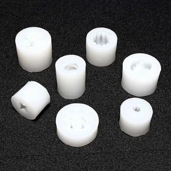 

New Silicone Succulent Flower Potting Mould Cake Chocolate Fondant Soap Making Mold Cement Planter Pot Mould DIY Crafts 7 Patte