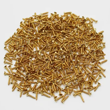 

Self-tapping solid Brass Wood Screws phillips round flat head wood screw M3x18mm 100pcs