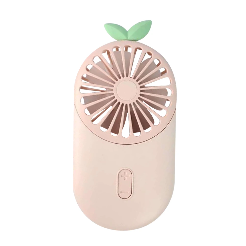 Pink Мини портативный вентилятор USB Электрический зарядный вентилятор с Светодиодный светильник свободный палец кольцо USB вентилятор Зарядка вентилятор мини кулер мини вентилятор USB - Цвет: Pink