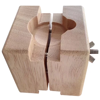 

Small Wooden Holder Durable Shop Portable Movement Fixed Repair Practical Removal Maintenance Tool Watch Seat Clamp Professional