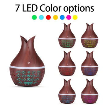 

Essential Oil Diffuser Air Fresher Fogger 300ml Hollow Aromatherapy Humidifier Dampener Essential Oil Diffuser Machine Dropship