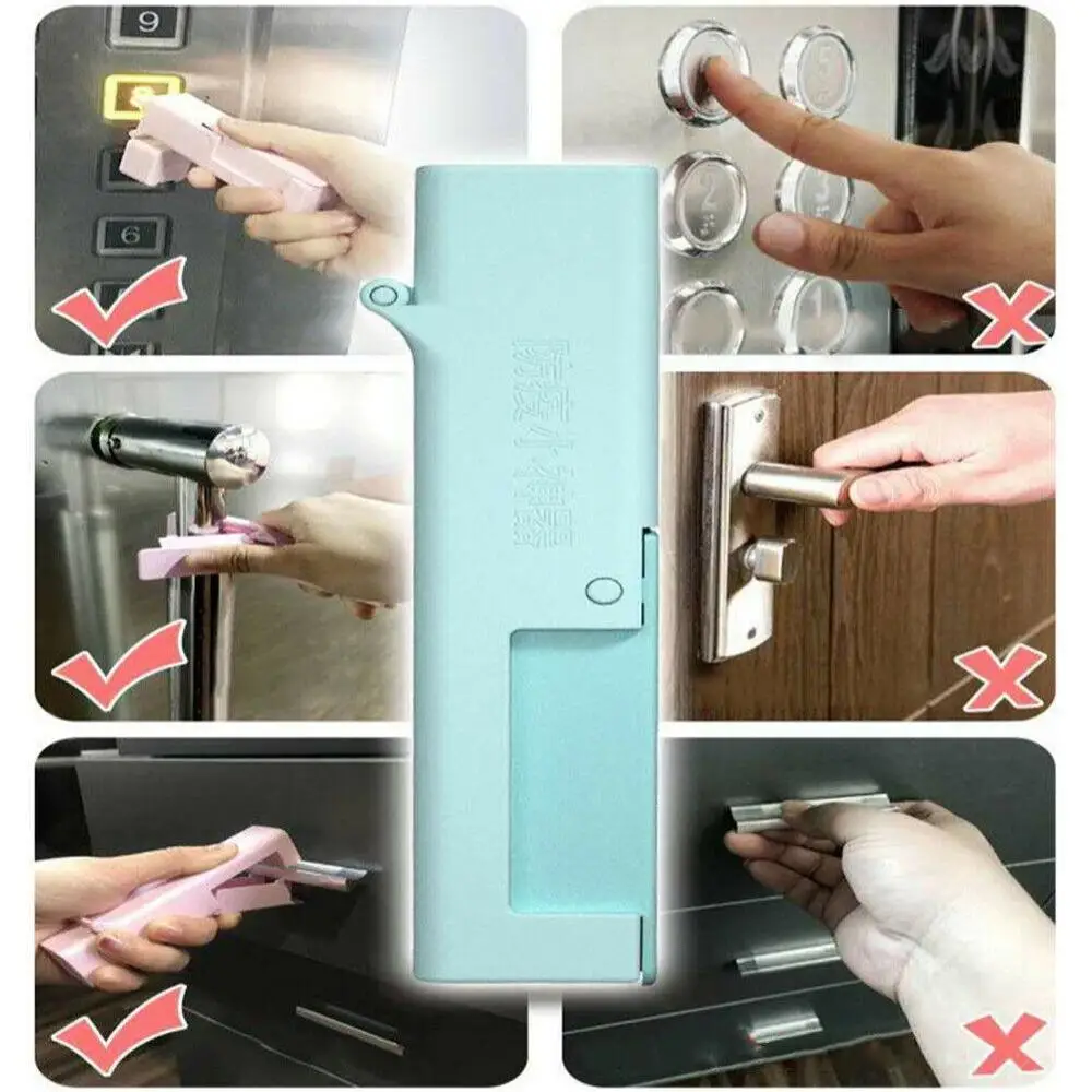 

Kid Open Door Disinfectant Tool Press The Elevator Button Artifact Anti Avoid Contacting Tool