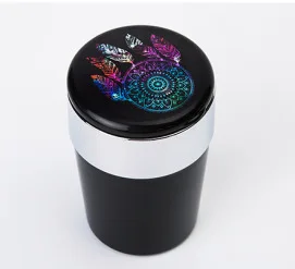 Dreamcatcher Tide брендовая Универсальная автомобильная пепельница, автомобильная пепельница, светильник led - Цвет: Dreamcatcher