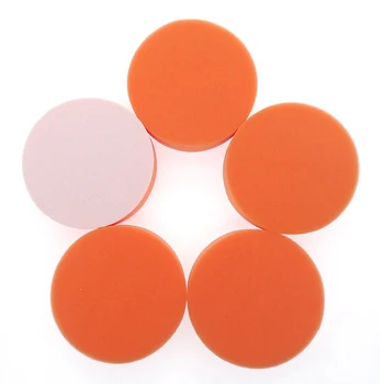 

10Pcs 4inch Sponges Waves Plate Compound Car Polishing Tools Drill Adapter Polish Sponge Set Waxing Buffing Pad