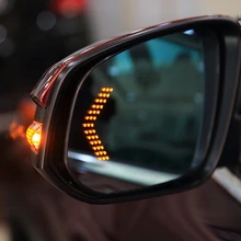 2 шт./партия 14 SMD светодиодный светильник со стрелкой для автомобиля, зеркало заднего вида, индикатор поворота, светодиодный светильник с зеркалом заднего вида