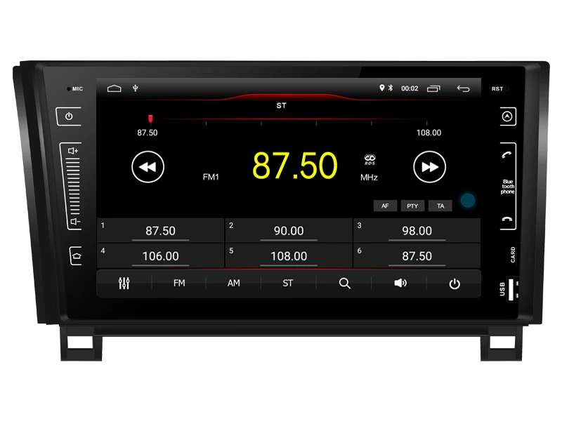 Clearance Car Multimedia Player IPS Screen Monitor GPS Navigation tape recorder Bluetooth Android 9.0 For Toyota Tundra Sequoia auto audio 2