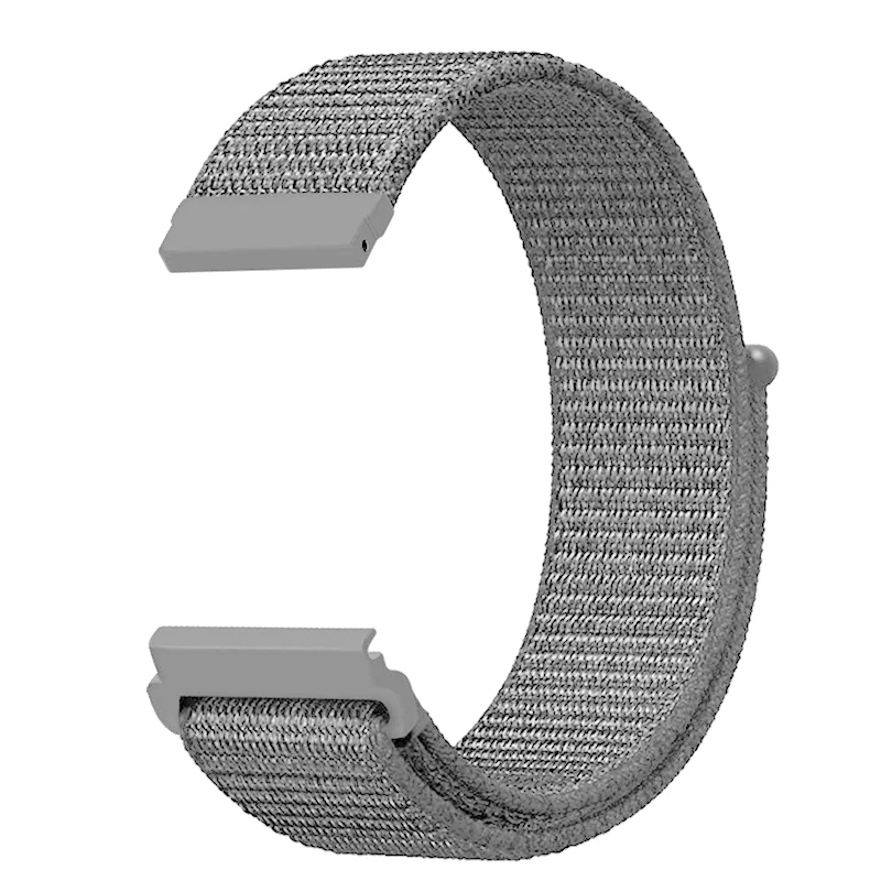 Холст Волшебная наклейка ремешок для Amazfit GTS сменный ремешок для часов Huami Amazfit GTS холст Смарт часы ремешок аксессуары - Цвет: Gray