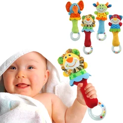 Jouets en peluche pour bébé de 2 mois à 3 ans, Mobile, Animal mignon, jouet doux éducatif pour nouveau né, pour enfants en bas âge 