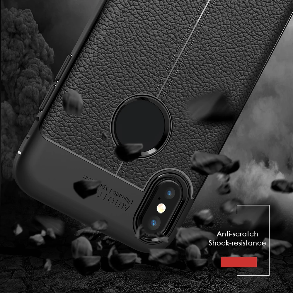 Защитный чехол для телефона для iPhone X XS чехол для телефона тонкий мягкий Анти-Царапины против отпечатков пальцев ударопрочный чехол для телефона