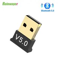 V5.0 USB Bluetooth 5,0 адаптер передатчик Bluetooth приемник аудио Bluetooth ключ беспроводной USB адаптер для компьютера ПК ноутбука