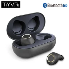 TiYiViRi TWS Мини Bluetooth Наушники Hi-Fi стерео истинные беспроводные Earbus отпечатков пальцев сенсорные наушники для Xiaomi iPhone huawei