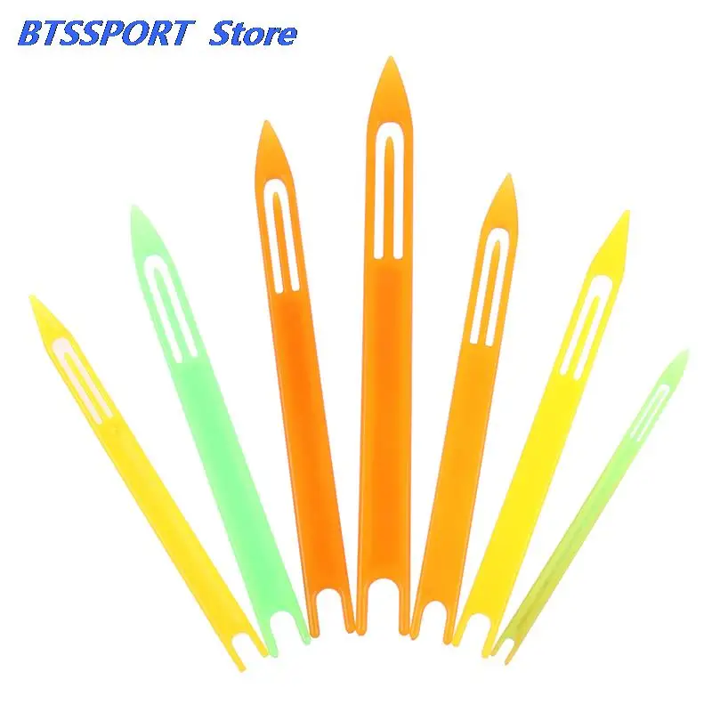 Fishing Net Needle Repair Net Line Tool Shuttles Mending Weaving Repair Netting Needle Fishing Nets Accessories 7pcs/set Fishing Bait Needle