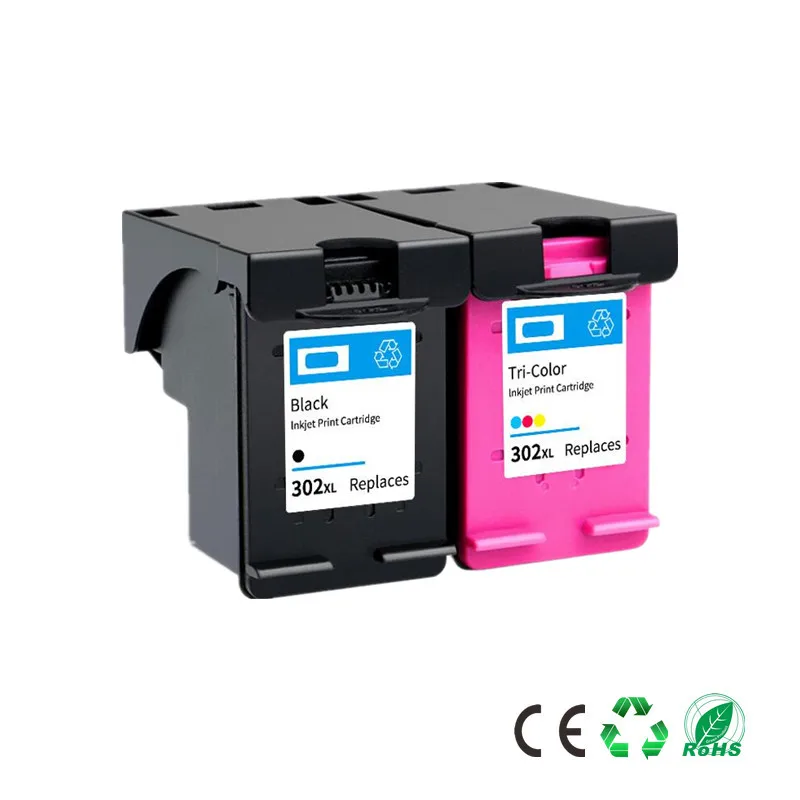 302XL Remanufactured cartridge replacement for HP 302 for HP302 XL Ink Cartridge for Deskjet 1110 1111 1112 2130 2131 printer