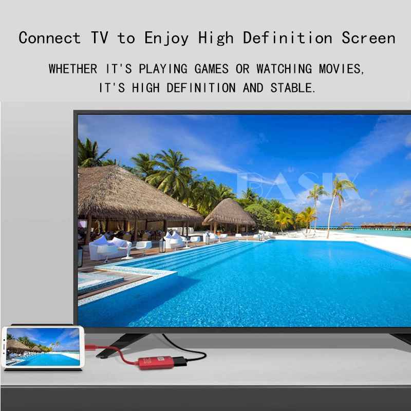 USB C к HDMI адаптер 4K/30HZ цифровой AV для MacBook Pro (Thunderbolt 3 Порт) новый iPad и Mac Air Samsung
