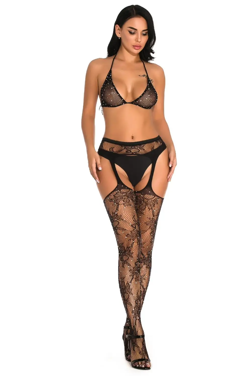 New Sexy Women Lingerie Garter Belt 