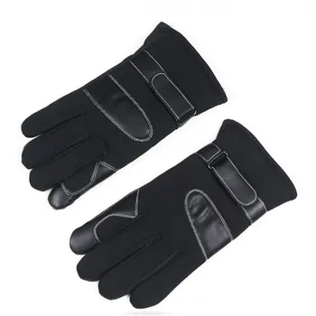 

Men Ski Gloves Winter Breathable Plus Velvet Warm Gloves Outdoor Sports Skate Snowmobile Snowboard Mittens Screen Waterproof