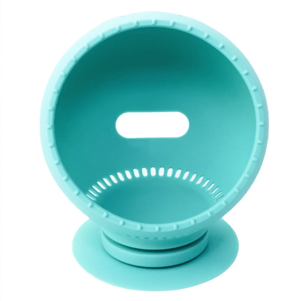 A Силиконовый защитный чехол с подставкой для Amazon Echo Spot 360, пылезащитный чехол, аксессуары для смартфонов - Color: A