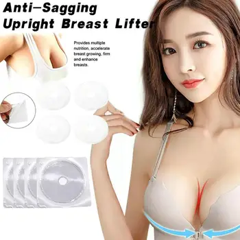 

4pcs Anti-Sagging Upright Breast Lifter Patch Collagen Enhancer Improve Breast Augmentation Chest Pad Body Shaper Breast Mask
