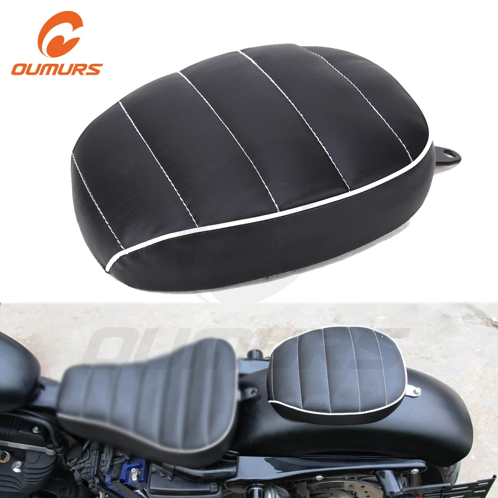 Заднее ПАССАЖИРСКОЕ СИДЕНЬЕ для мотоцикла ouwalls Harley Sportster XL1200 XL883 Forty Eight