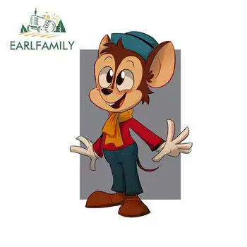 

EARLFAMILY 13cm x 8.6cm For LOONEY TUNES Car Stickers Motorcycle Decal Scratch-Proof Sunscreen Sticker For JDM SUV RV Decor