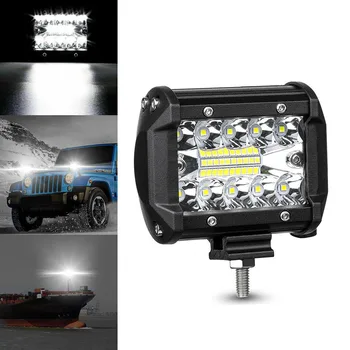 

IP67 Fog Light 10~48V 6000K Flood Parts 20LED For SUV Boat Forklift ATV