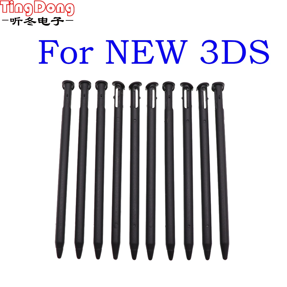 Stylus Pen 10PCS Metal Telescopic Plastic For Nintendo 2DS 3DS New 2DS LL XL New 3DS XL LL For NDSL NDSi