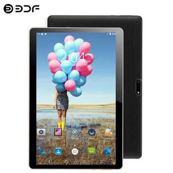 

BDF 10.1 inch Phone Sim Card Phone Call Tablet 2.5D Steel Screen Android 7.0 Quad Core 1GB RAM 32GB ROM WiFi Bluetooth Tablet PC