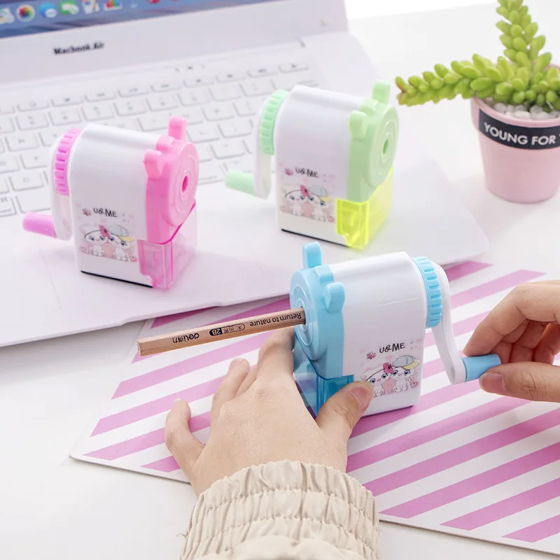 

Creative Cute Cartoon Automatic Pencil Sharpener Students Learn Stationery Children's Pencil Sharpener