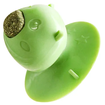

Suckers Catnip Toys Cat Toothbrush Toys Grinding-resistant Catnip Toy Chew Toys Teeth Cleaning Toys (Green)