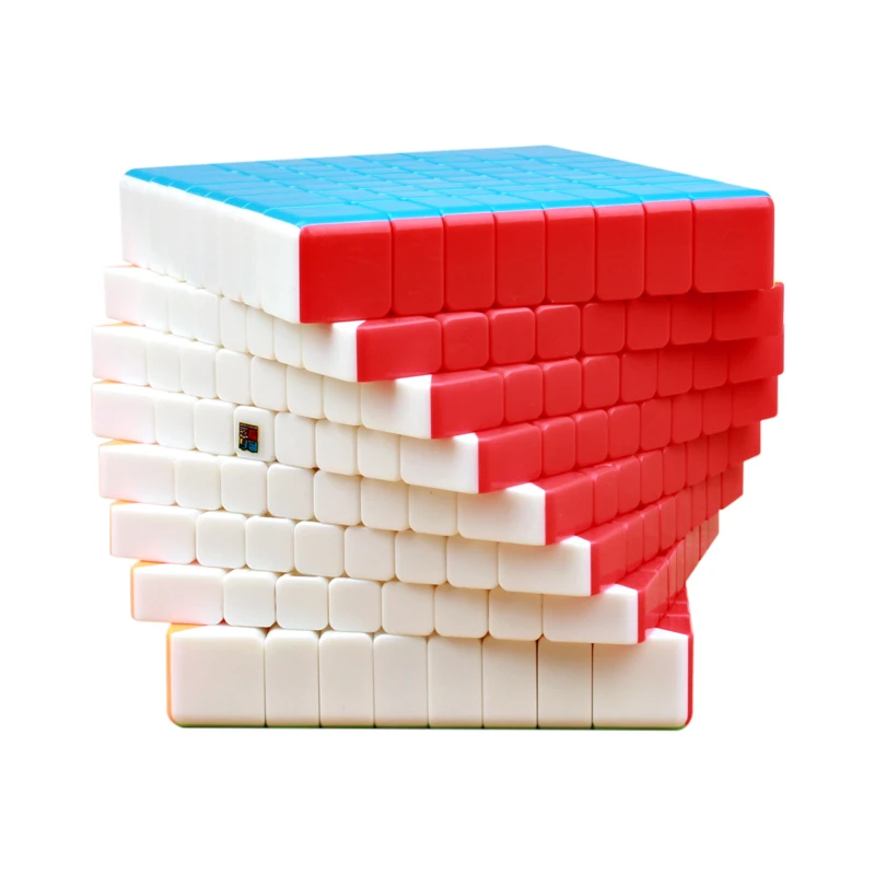 MoYu Meilong 8X8X8 скоростной магический куб, кубинг, класс, Stickerless профессиональная головоломка Cubo magico, развивающие игрушки для детей