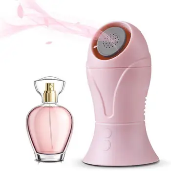 

Handheld Mini USB Fan Portable Air Cooler Rechargeable Electric Desktop Fan Bladeless Aromatherapy Two Speed Desk Office Home